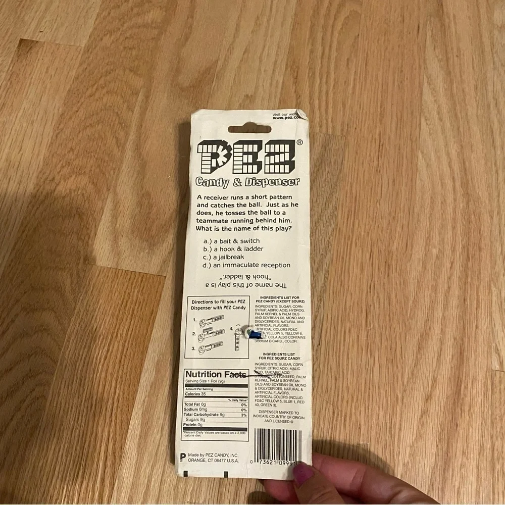 Pez Penn State Football Pez Dispenser Candy Toy